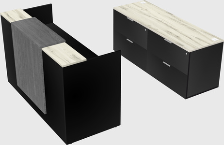 Modular reception desk