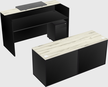 Modular reception desk