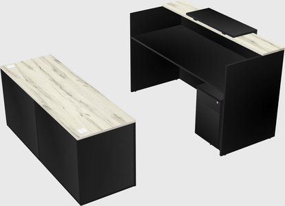 Modular reception desk