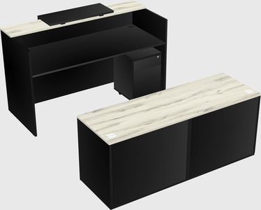 Modular reception desk