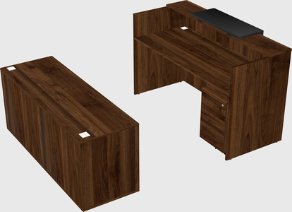 Modular reception desk