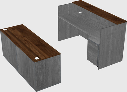 Modular reception desk