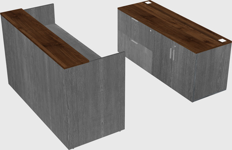 Modular reception desk