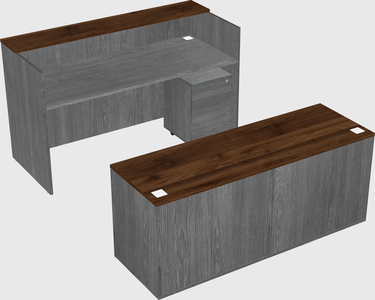 Modular reception desk