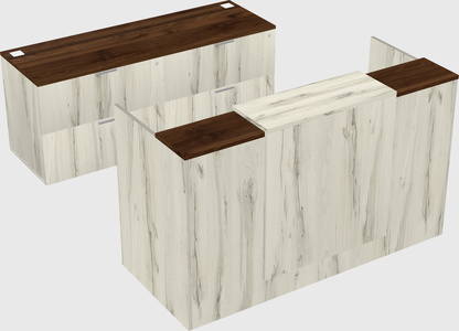 Modular reception desk