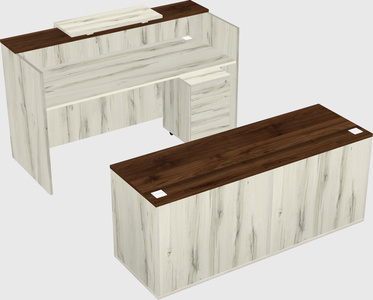 Modular reception desk
