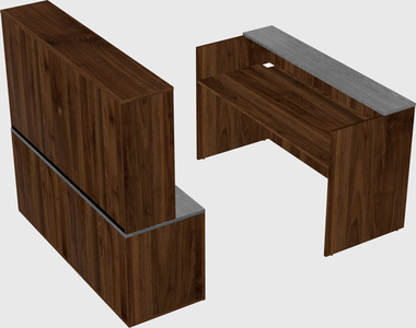 Modular reception desk