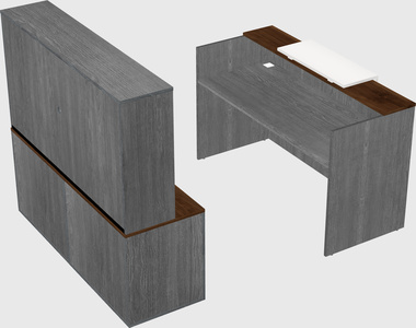 Modular reception desk