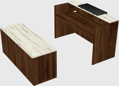 Modular reception desk