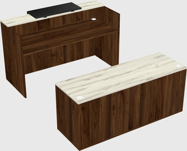 Modular reception desk