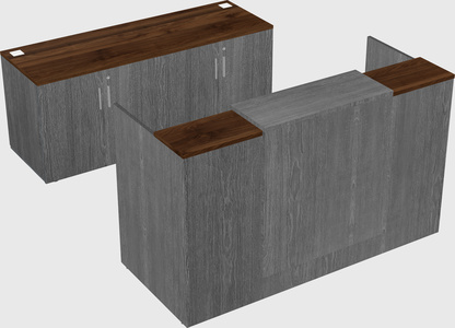 Modular reception desk