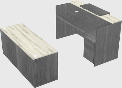 Modular reception desk