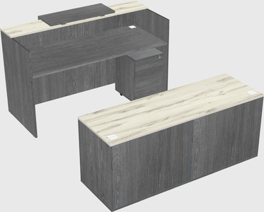 Modular reception desk