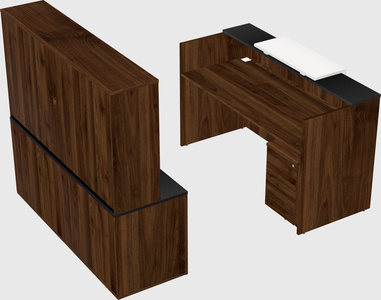 Modular reception desk