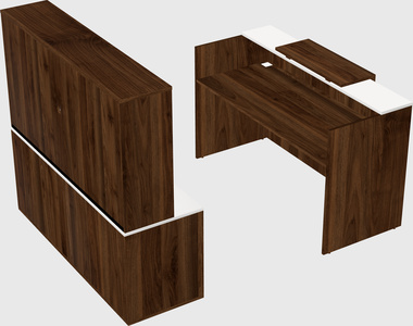 Modular reception desk