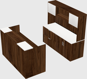 Modular reception desk
