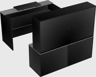Modular reception desk