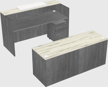Modular reception desk