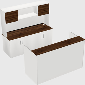 Comptoir d'accueil modulable