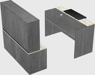 Modular reception desk