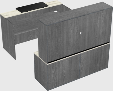 Modular reception desk