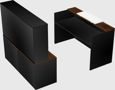 Modular reception desk