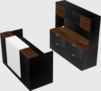 Modular reception desk