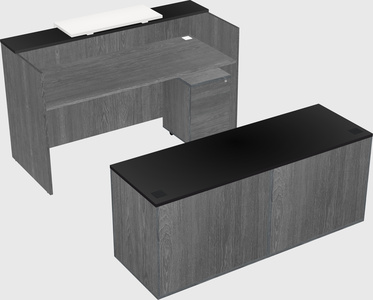 Modular reception desk