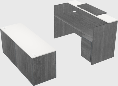 Modular reception desk