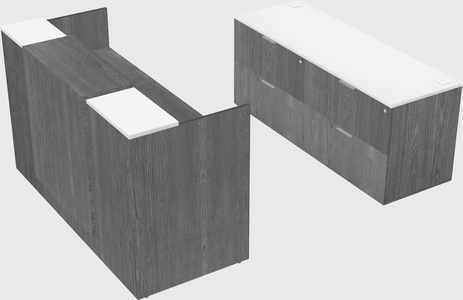 Modular reception desk