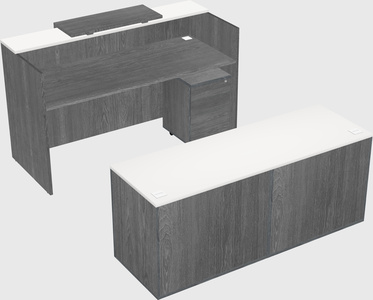 Modular reception desk