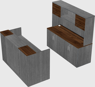 Modular reception desk