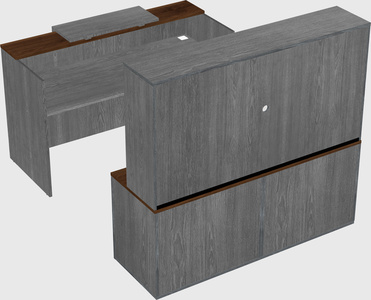 Modular reception desk