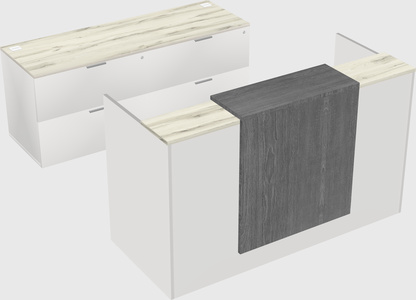 Modular reception desk