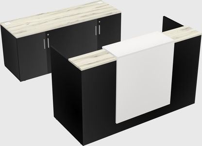 Modular reception desk