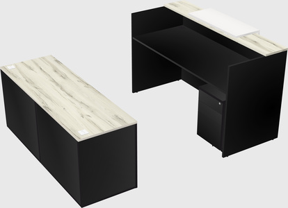 Modular reception desk