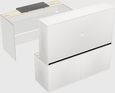 Modular reception desk