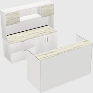 Modular reception desk