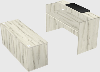 Modular reception desk