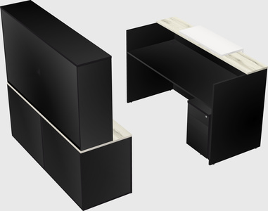 Modular reception desk