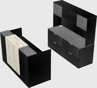 Modular reception desk