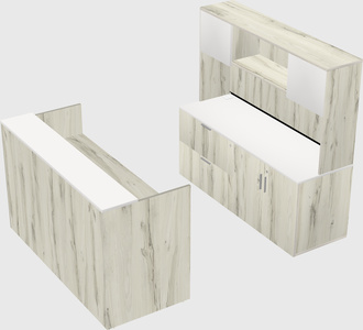 Modular reception desk