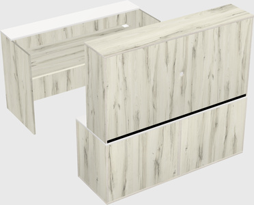 Modular reception desk