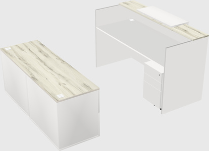 Modular reception desk