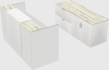 Modular reception desk