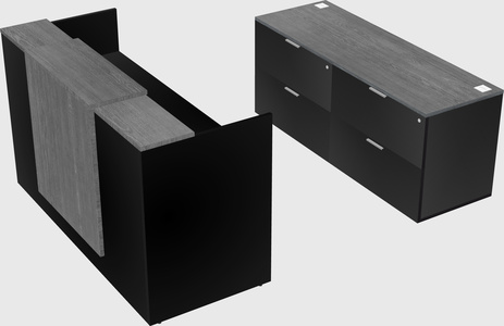 Modular reception desk