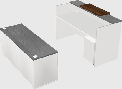 Modular reception desk