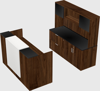 Modular reception desk