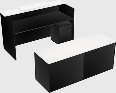 Modular reception desk