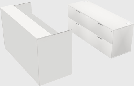 Modular reception desk